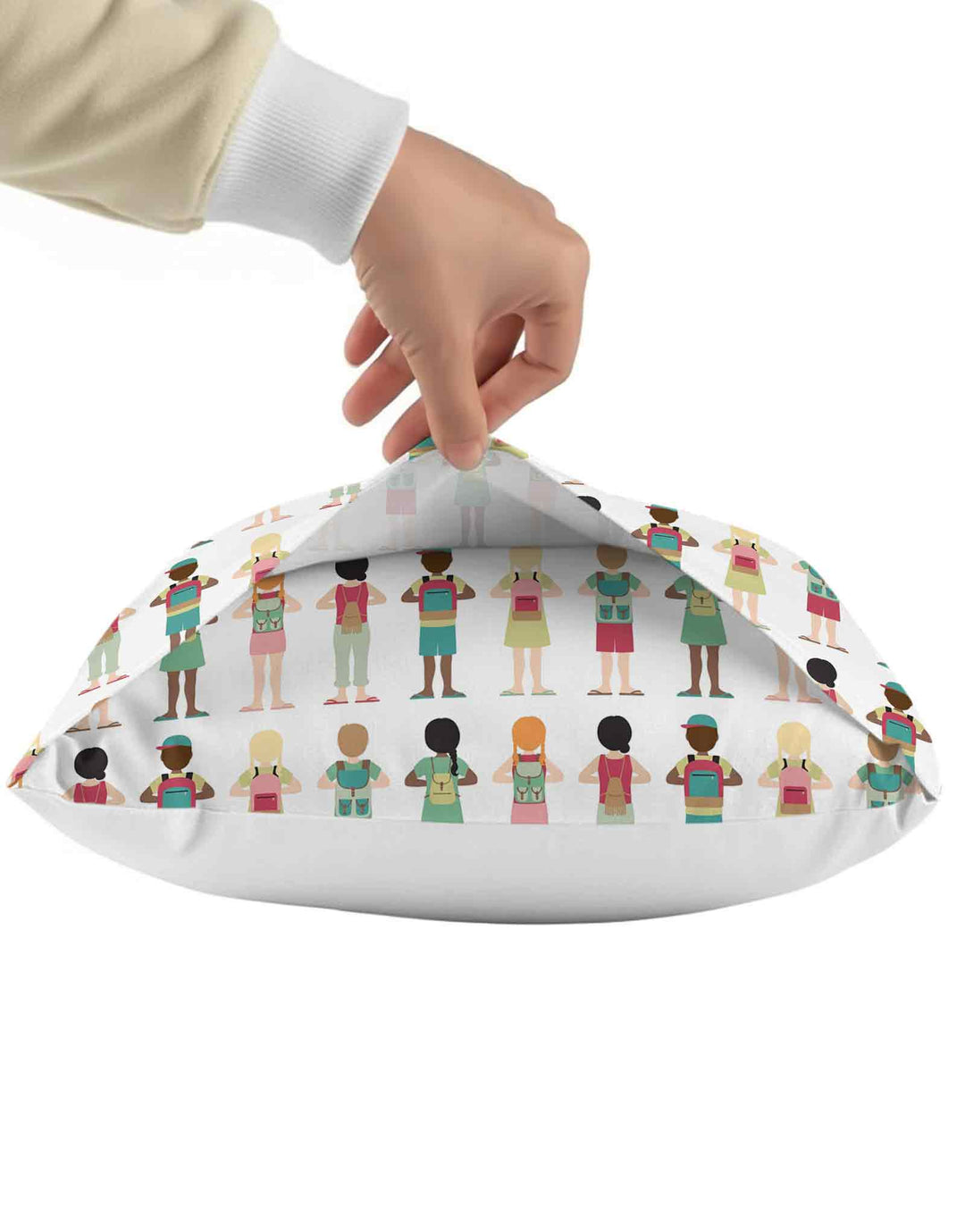 Little Friends Everywhere Bamboo Pillow Case