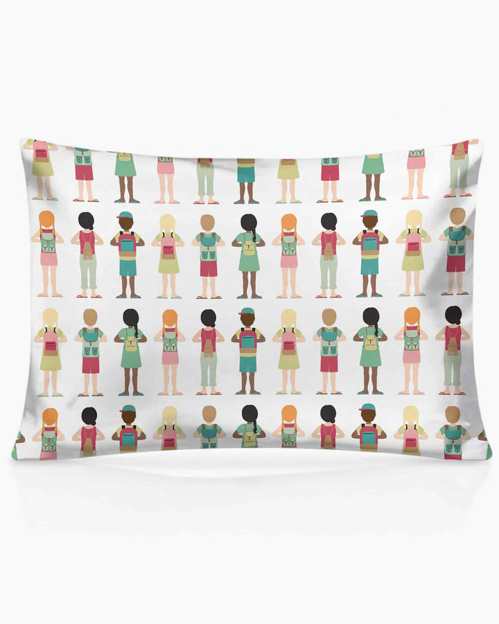 Little Friends Everywhere Bamboo Pillow Case