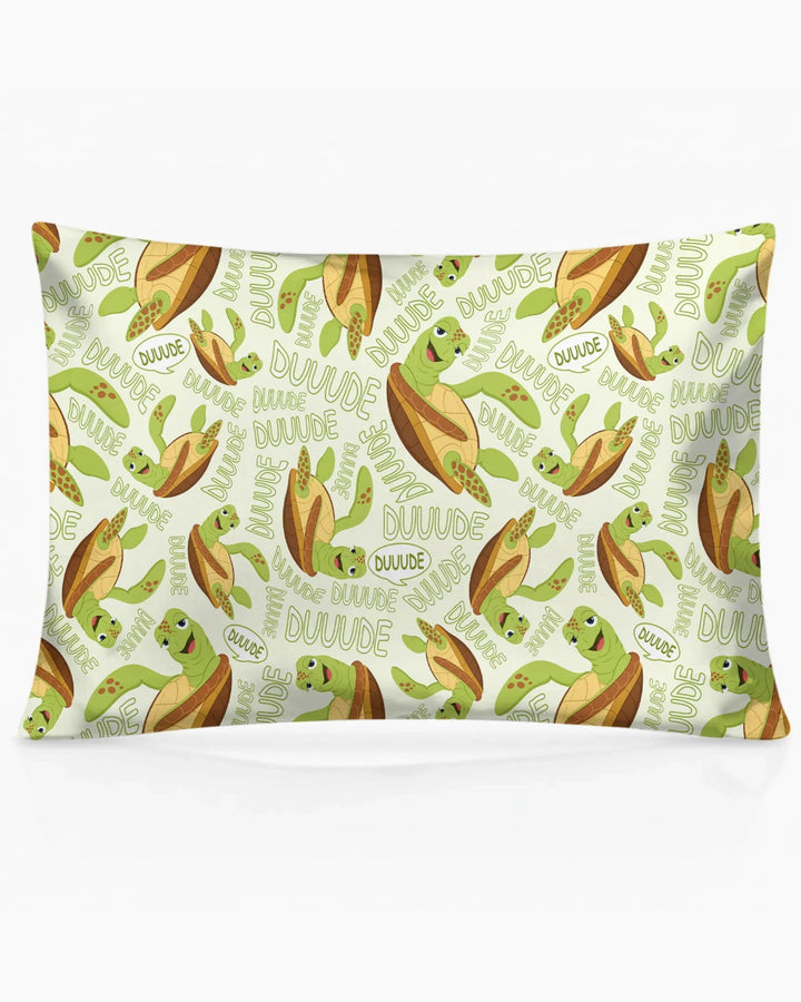 Father and Son Turtle Bamboo Pillow Case