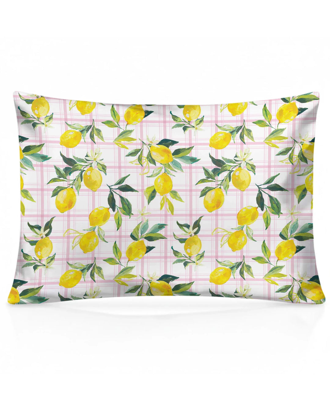 Mediterranean Lemons Family Matching Bamboo Pillow Case