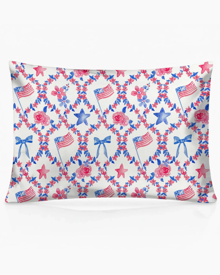 Americana Bloom Pillow Case