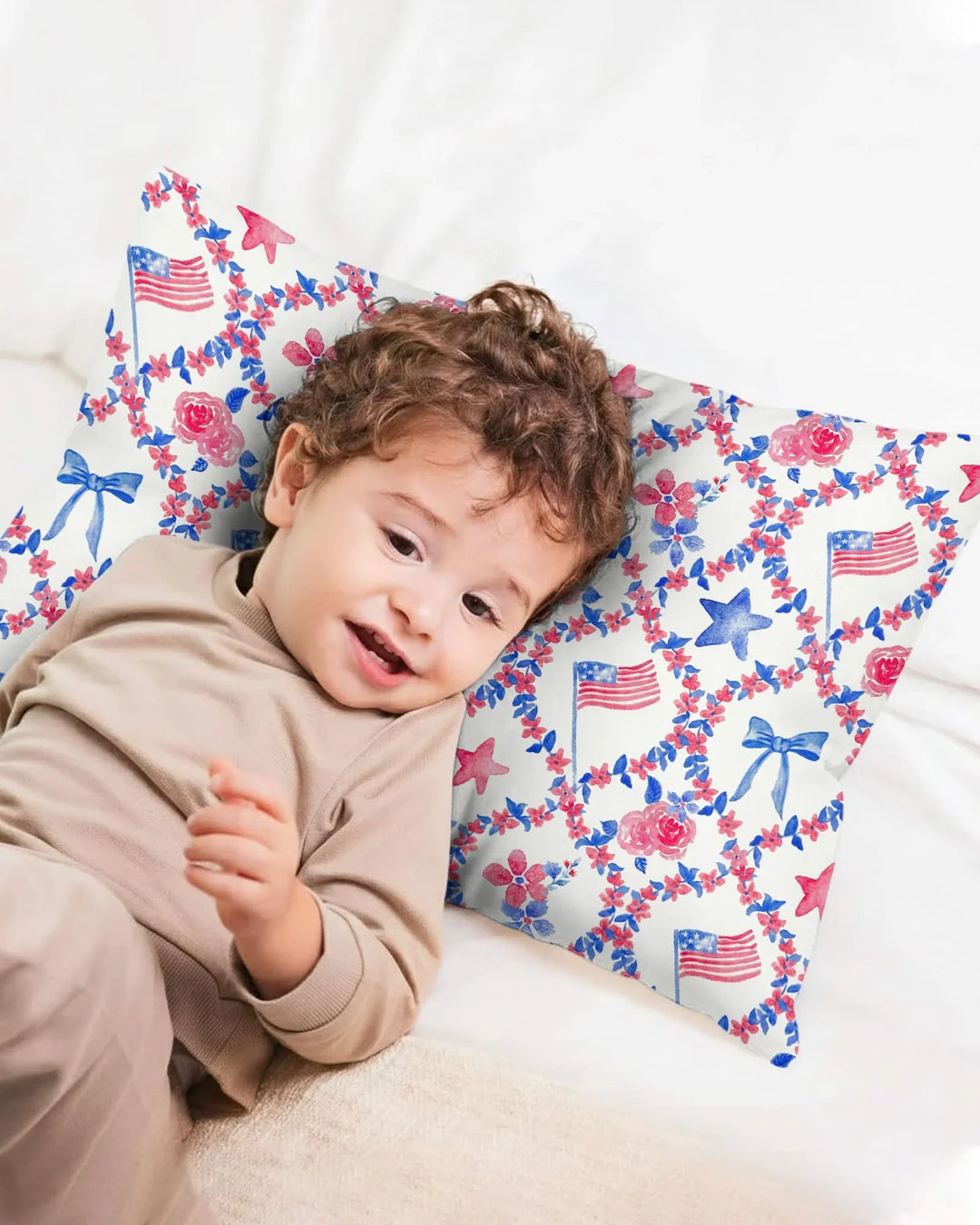 Americana Bloom Pillow Case