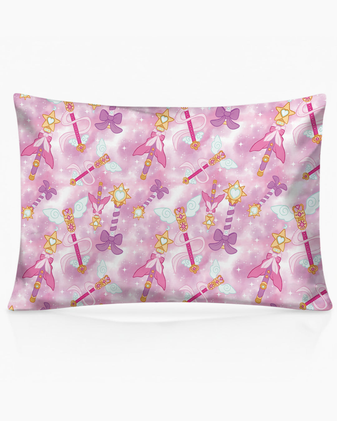 Kawaii Magical Girl Wand Bamboo Pillow Case