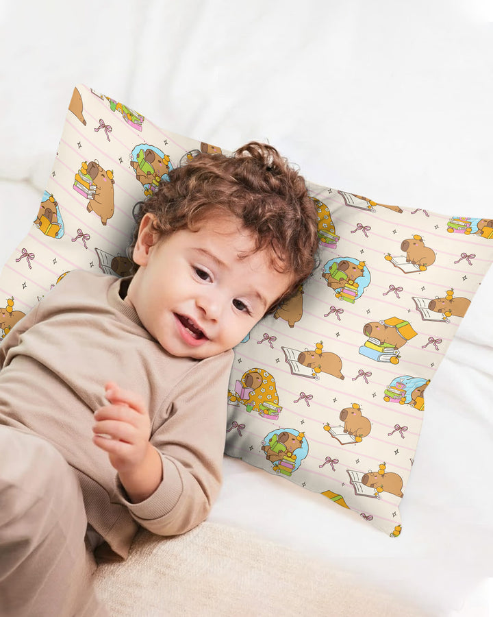 Sweet Study Capy Bamboo Pillow Case