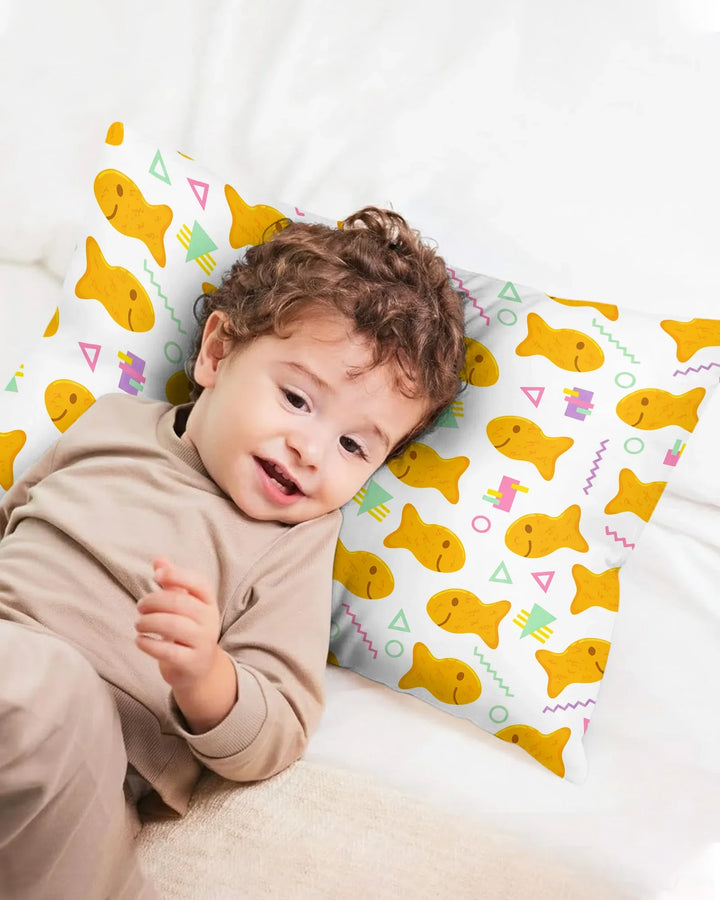 Cheesy Fishies Family Matching Bamboo Pillow Case