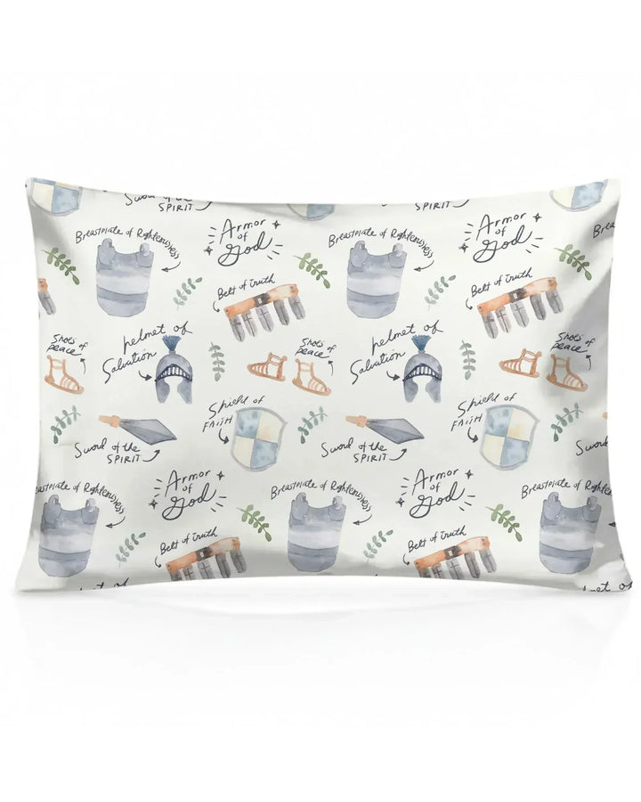 Ephesians 6:10-18 Armor of God Bamboo Pillow Case