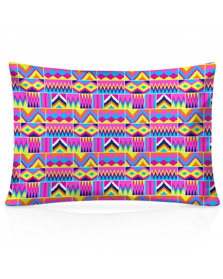 Kente Vibes Family Matching Bamboo Pillow Case