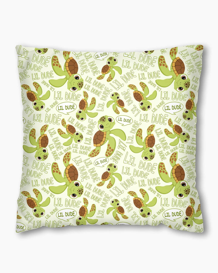 Father and Son Turtle Bamboo Pillow Case
