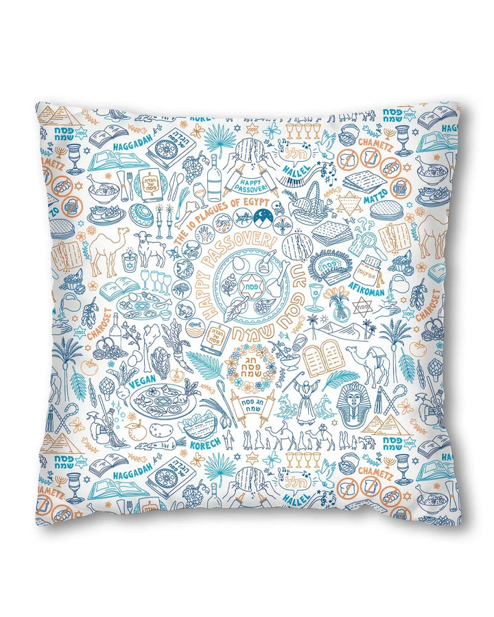 Doodle Passover Matching Family Bamboo Pillow Case