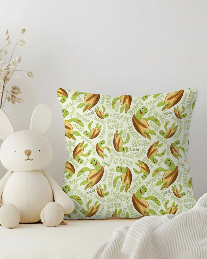 Father and Son Turtle Bamboo Pillow Case