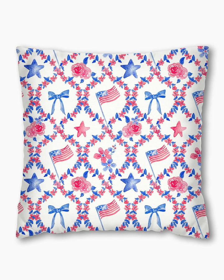 Americana Bloom Pillow Case