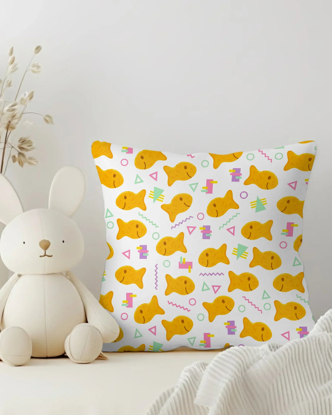 Cheesy Fishies Family Matching Bamboo Pillow Case