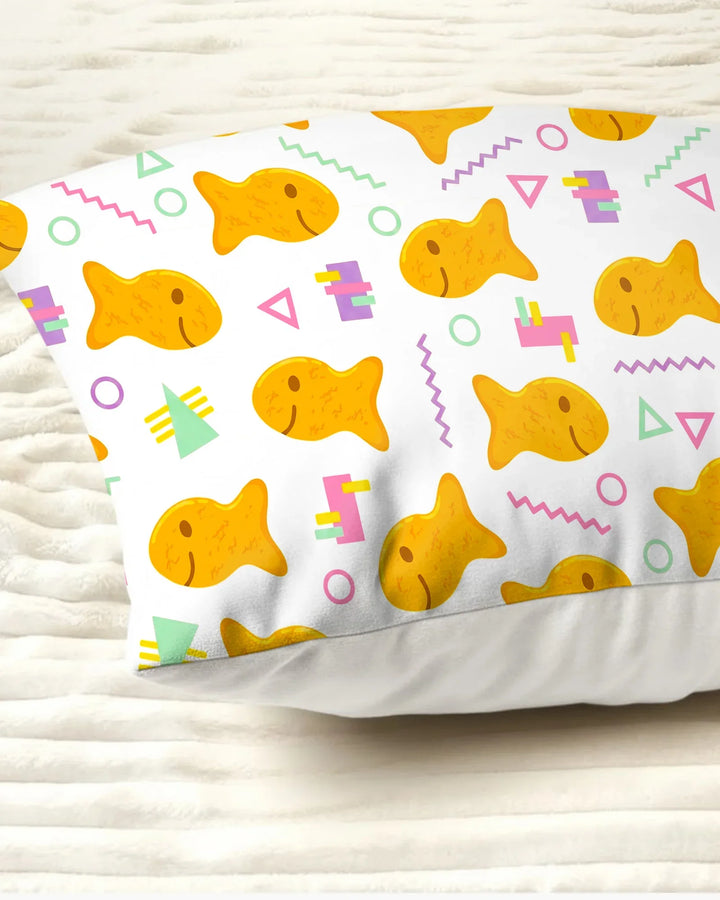 Cheesy Fishies Family Matching Bamboo Pillow Case