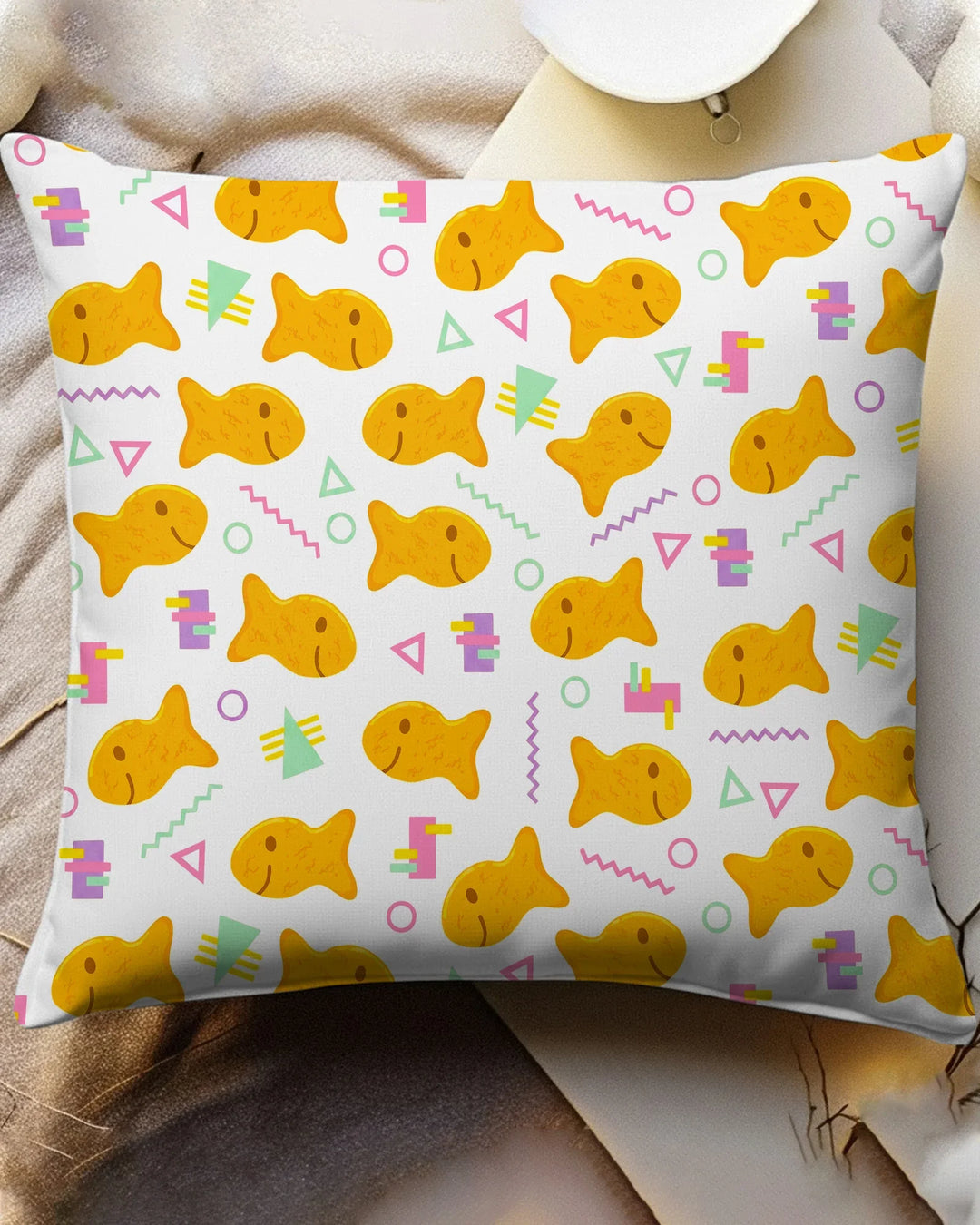 Cheesy Fishies Family Matching Bamboo Pillow Case