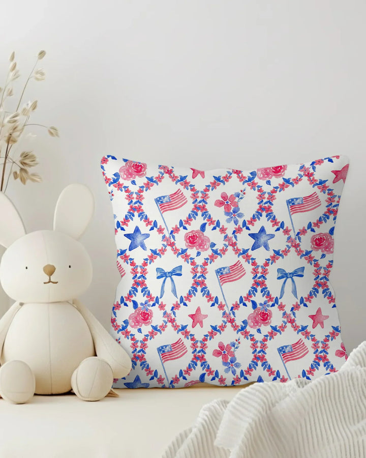 Americana Bloom Pillow Case