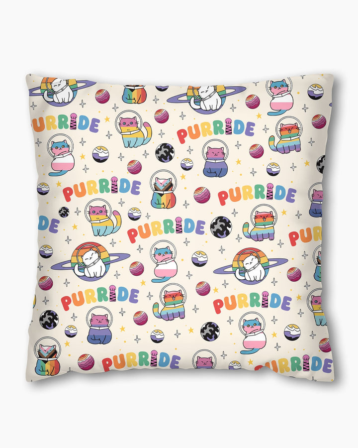 Rainbow Space Cats Family Matching Bamboo Pillow Case