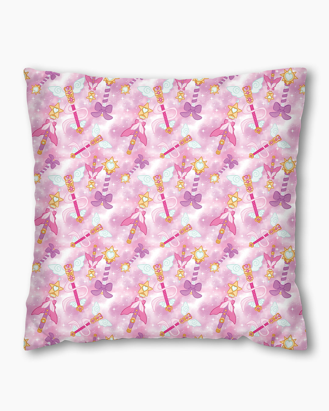 Kawaii Magical Girl Wand Bamboo Pillow Case