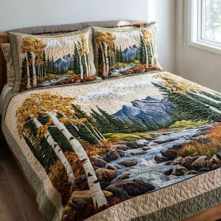 Pine Haven Bamboo Quilt Bedding Set
