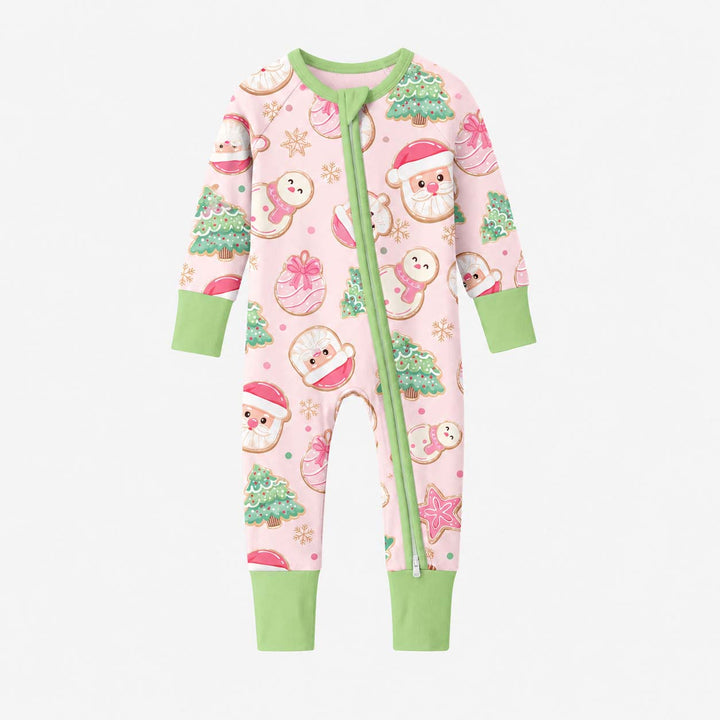 Pink Christmas Cookie Party Bamboo Convertible Zippy