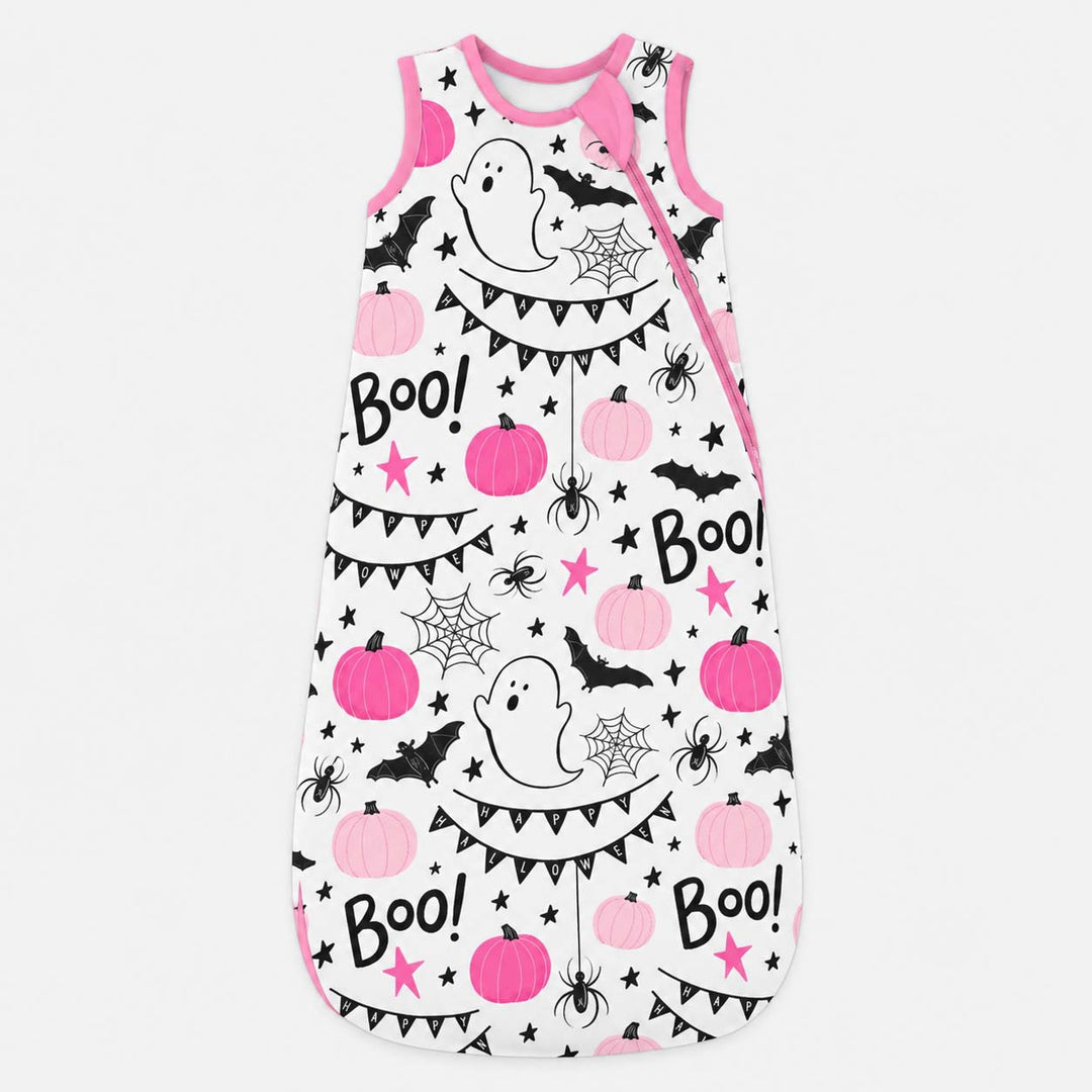 Pink Halloween Party Bamboo Sleep Bag