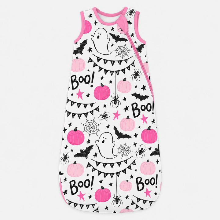 Pink Halloween Party Bamboo Sleep Bag