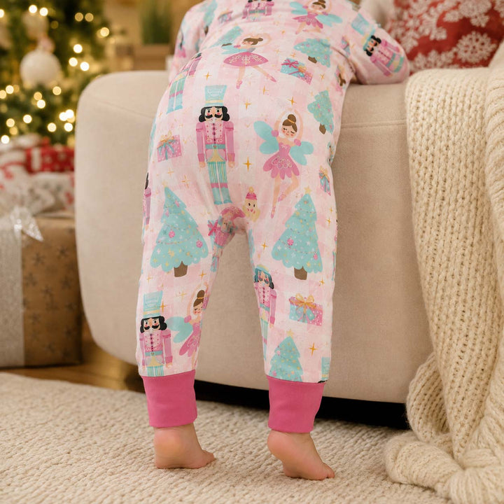 Pink Nutcracker Ballerina Christmas Bamboo Convertible Zippy