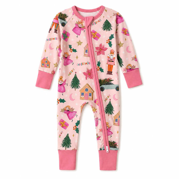 Pink Nutcracker Christmas Bamboo Convertible Zippy