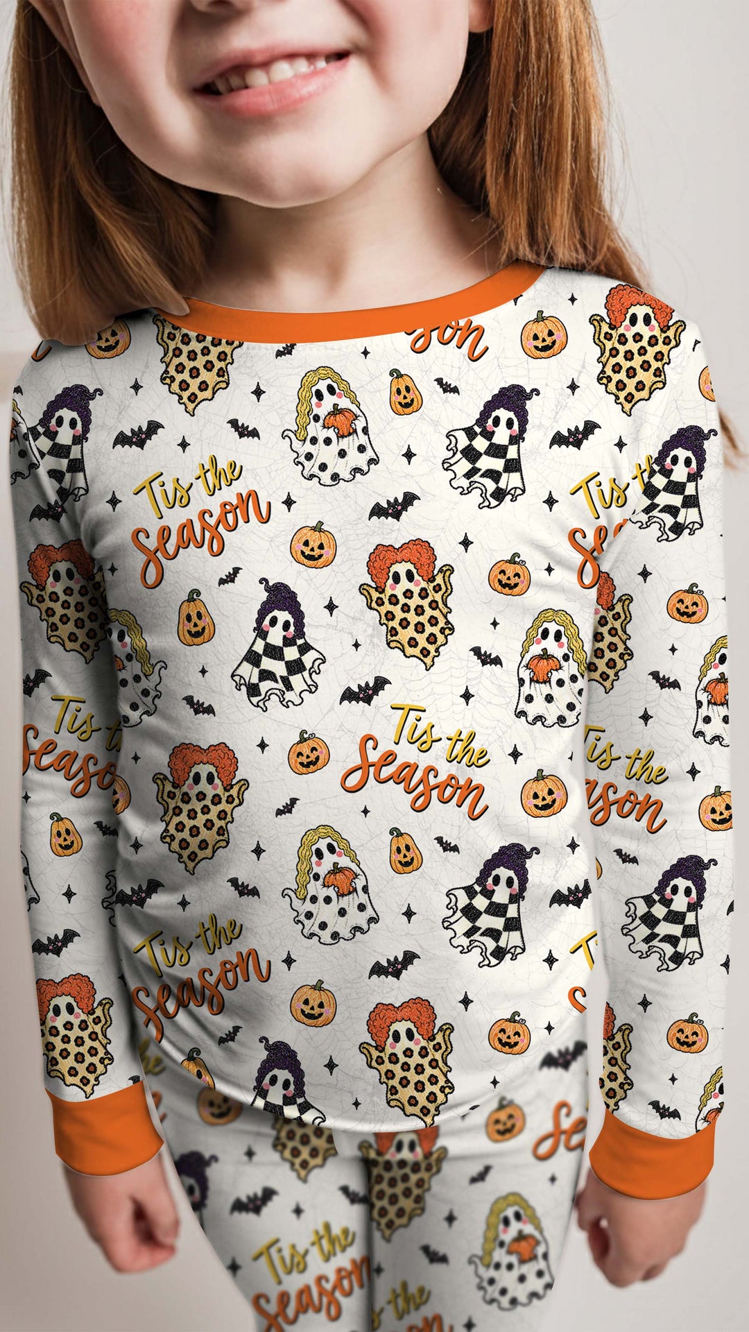 Little Boo Tis The Season Bamboo Two Piece Long Sleeve Pajama Set