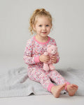 She Is Mom Floral Bamboo Two Piece Long Sleeve Pajama Set