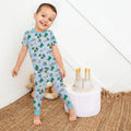 Jolly Forest Christmas Family Matching Bamboo Two Piece Short Sleeve Pajama Set