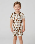 Daddy Bear It's Not A Dad Bod Bamboo Two Piece Short Sleeve Shorts Pajama Set
