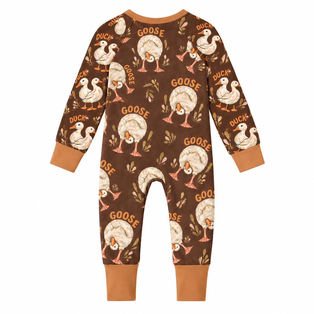 Playful Duck and Goose Bamboo Convertible Zippy