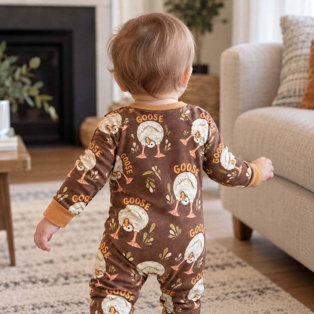 Playful Duck and Goose Bamboo Convertible Zippy