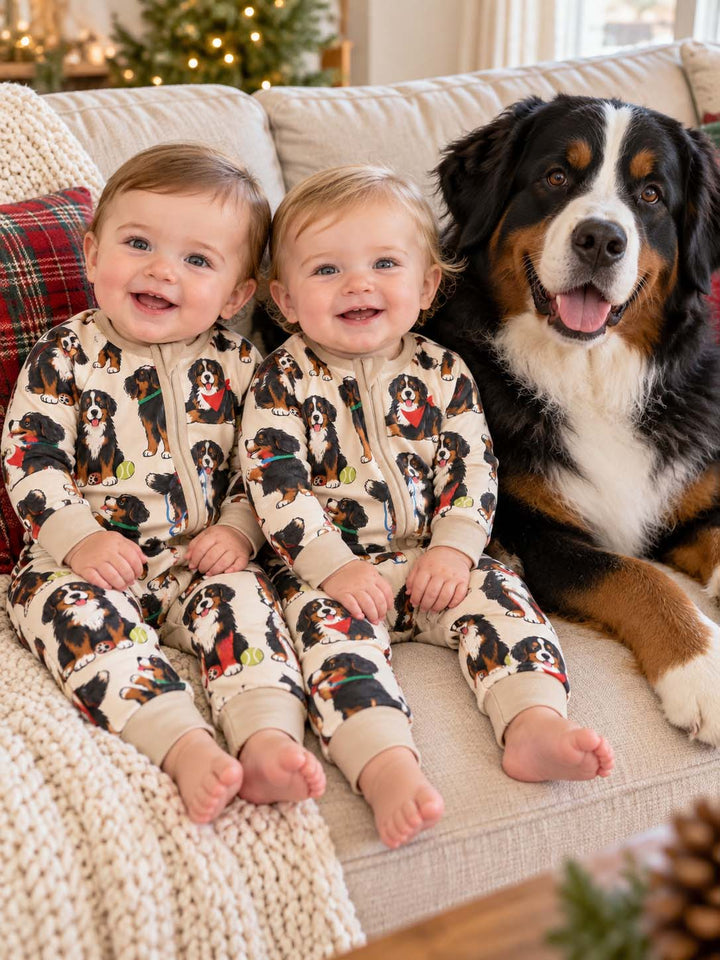 Bernese Mountain Dog Playtime Bamboo Convertible Zippy
