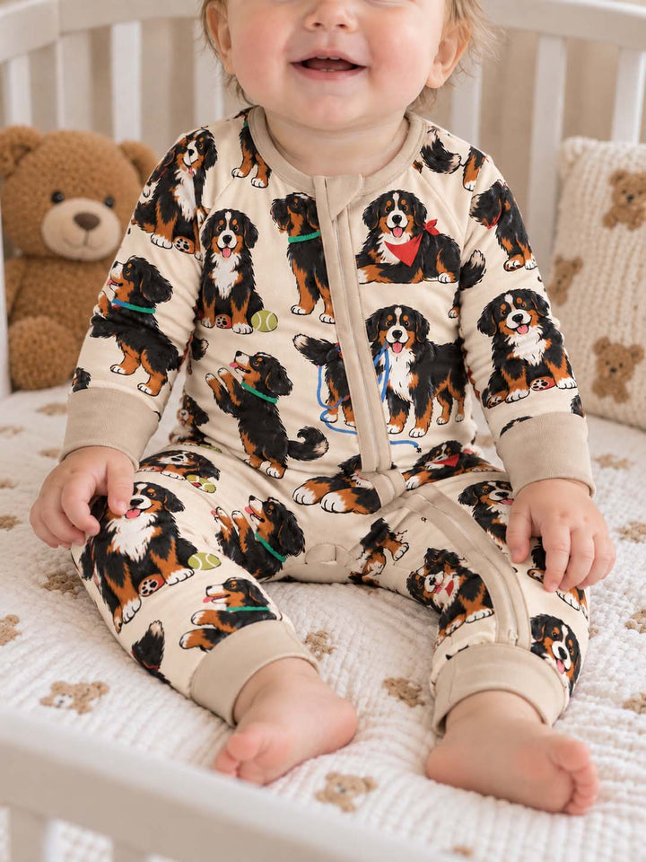 Bernese Mountain Dog Playtime Bamboo Convertible Zippy