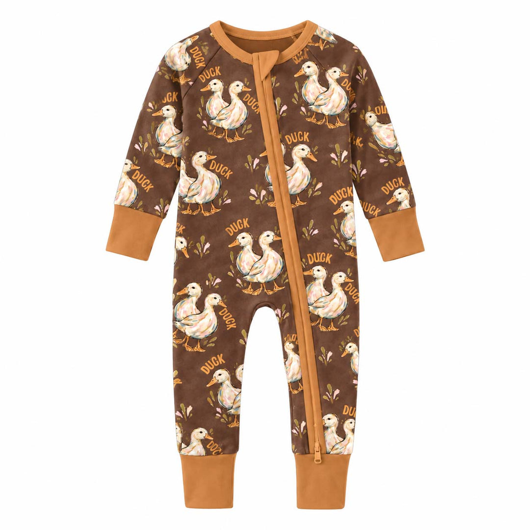 Playful Duck and Goose Bamboo Convertible Zippy