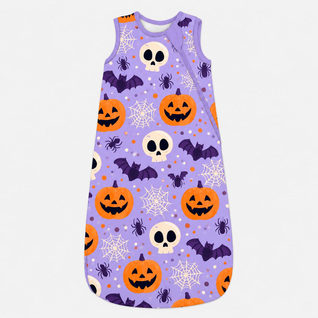 Playful Halloween Pattern Bamboo Sleep Bag