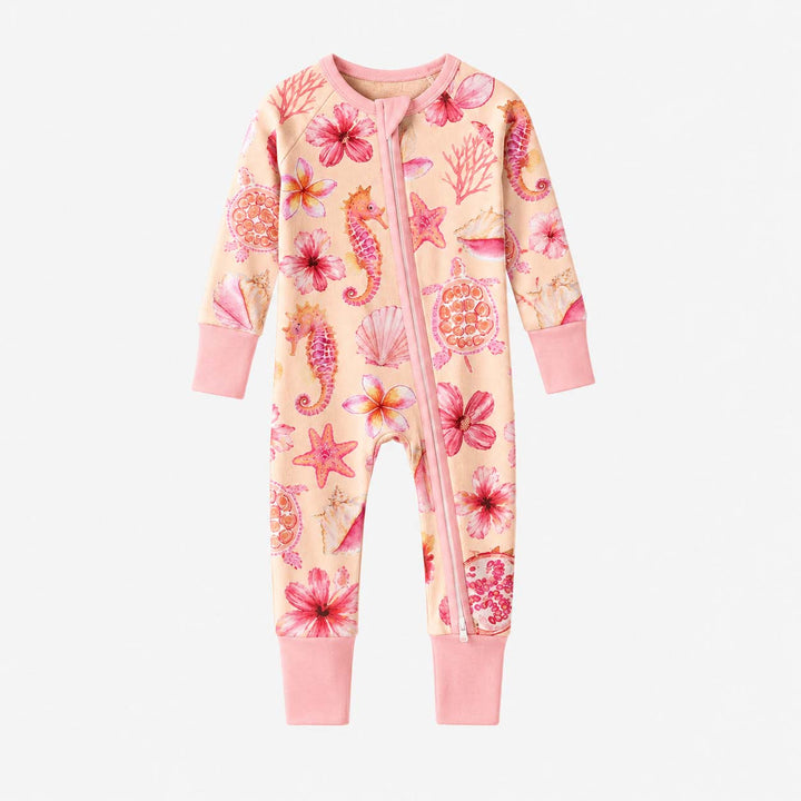 Playful Ocean Creatures Bamboo Convertible Zippy