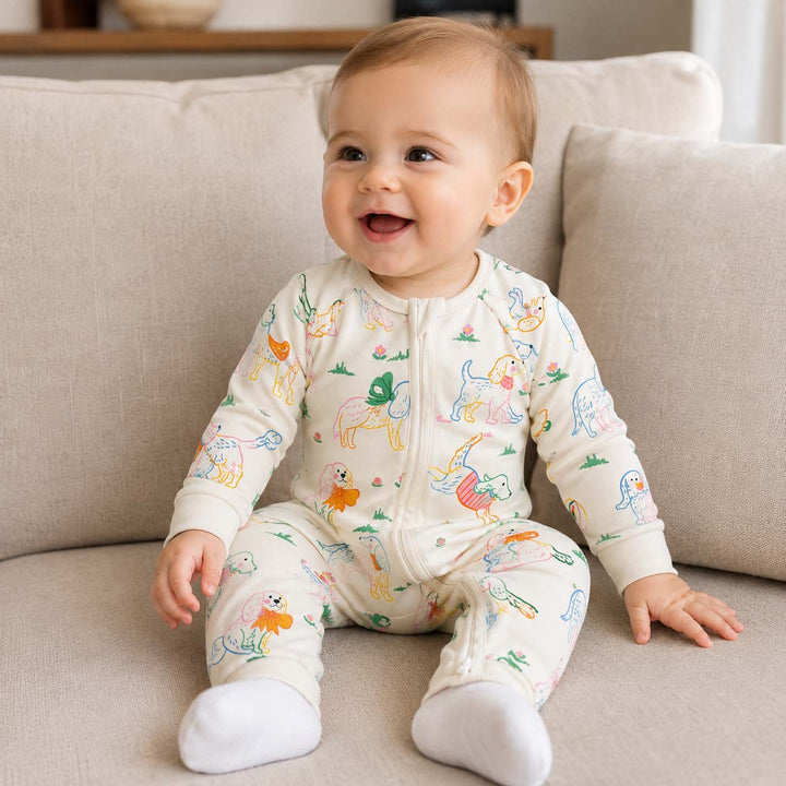 Playful Puppy Park Bamboo Convertible Zippy