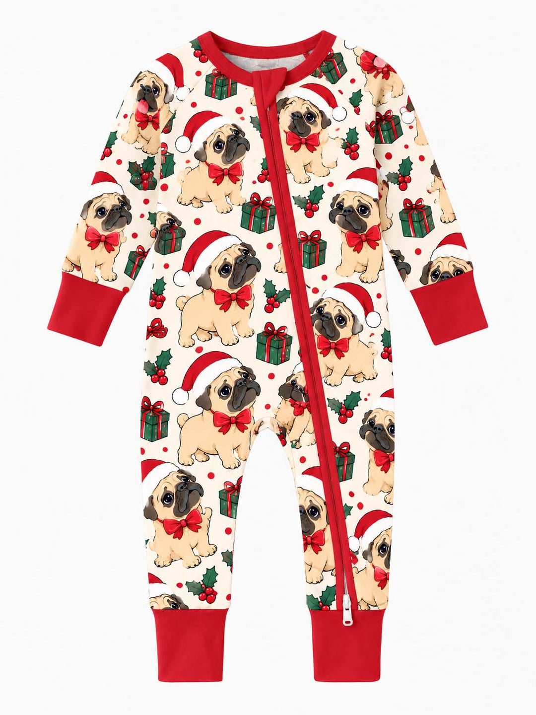 Pug Holiday Gifts Bamboo Convertible Zippy