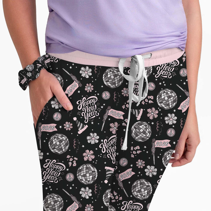 Disco New Years Eve Bamboo Women Pajama Set