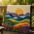 Radiant Sun Bamboo Quilt Blanket