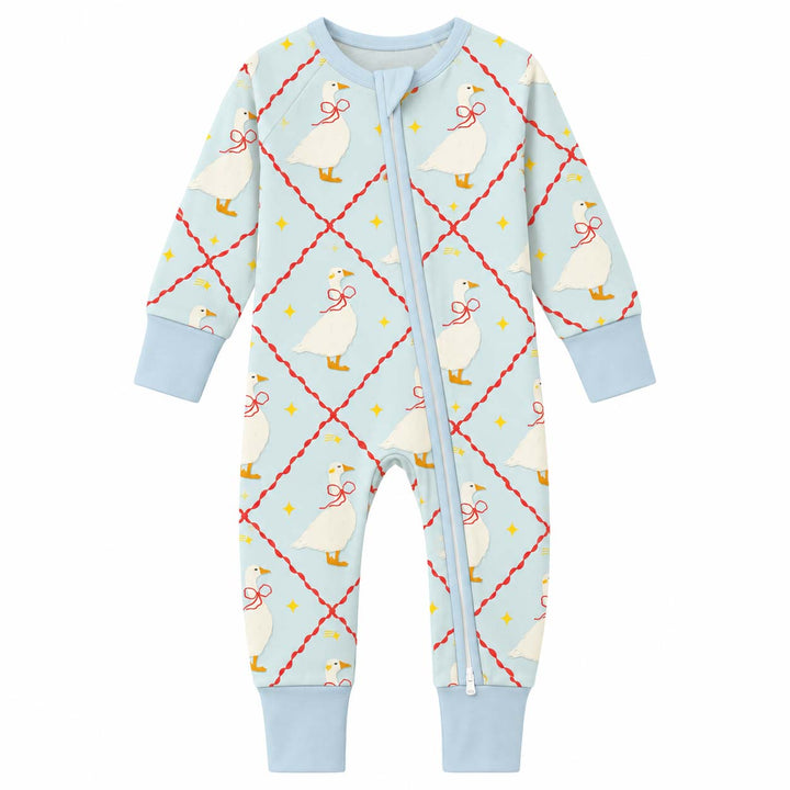Red Ribbon Duck Bamboo Convertible Zippy