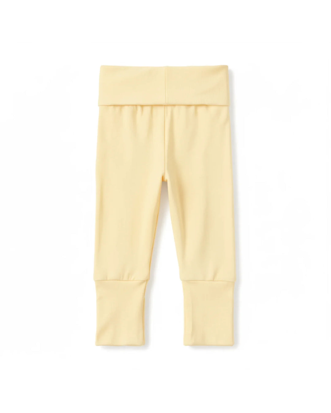Solid Color Bamboo Fold Over Legging