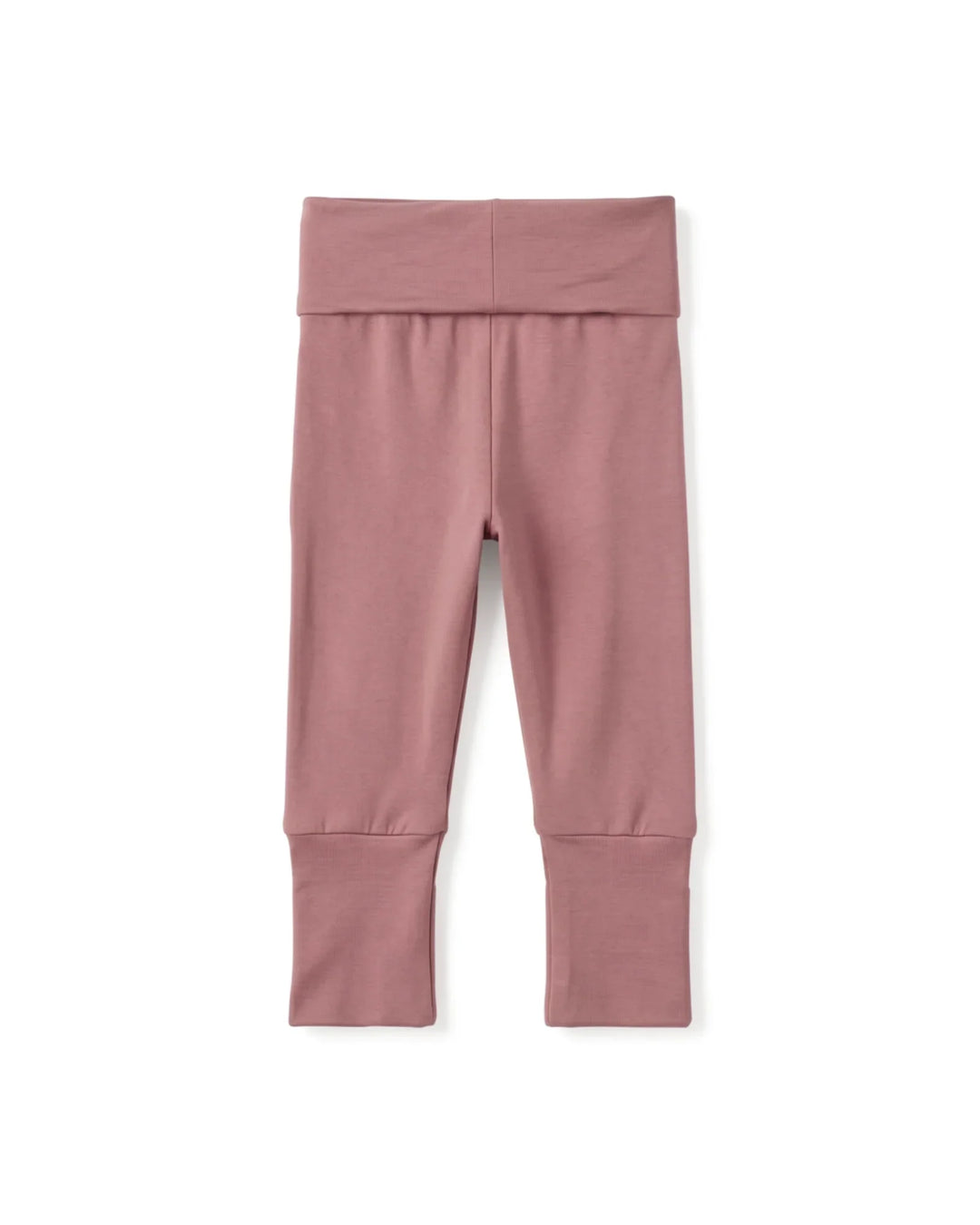 Solid Color Bamboo Fold Over Legging
