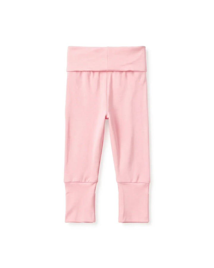 Solid Color Bamboo Fold Over Legging