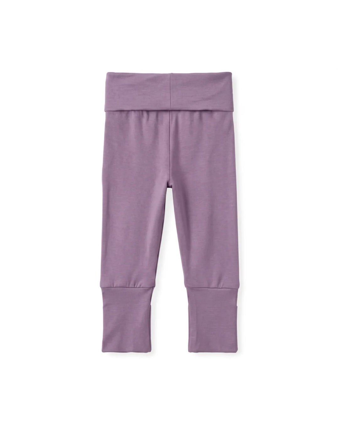Solid Color Bamboo Fold Over Legging