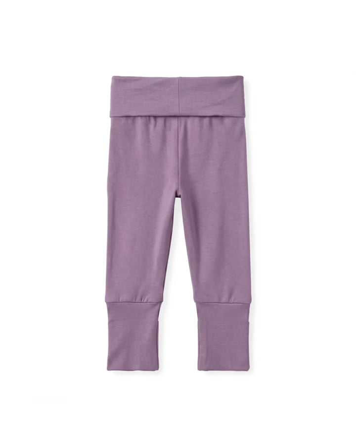 Solid Color Bamboo Fold Over Legging