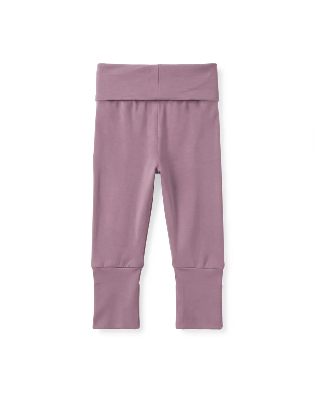 Solid Color Bamboo Fold Over Legging