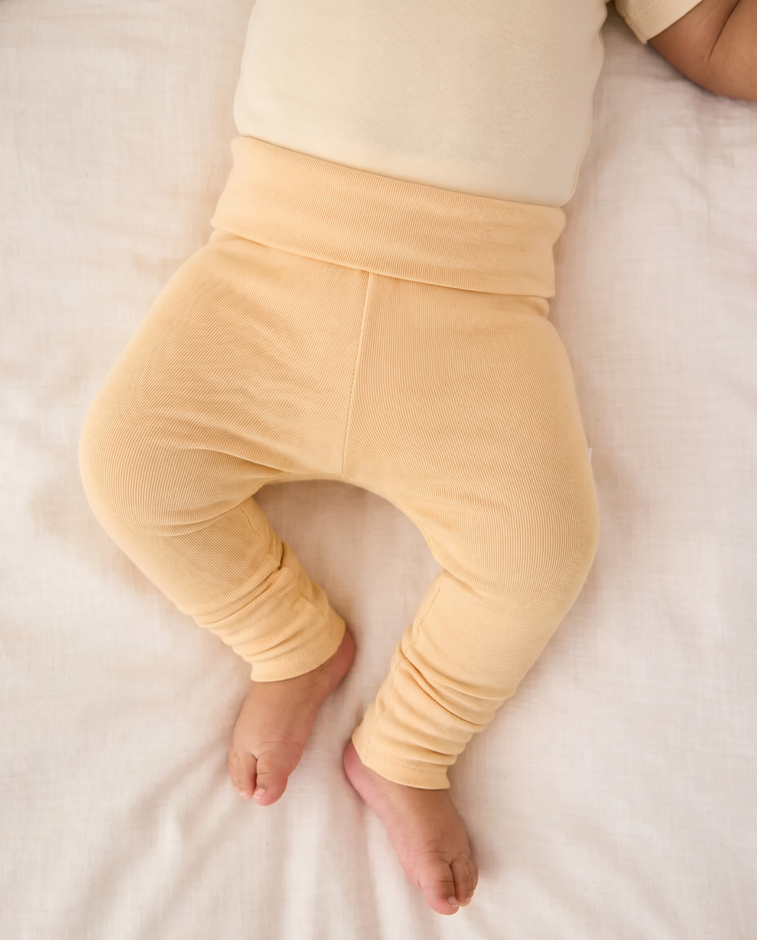 Solid Color Bamboo Fold Over Legging